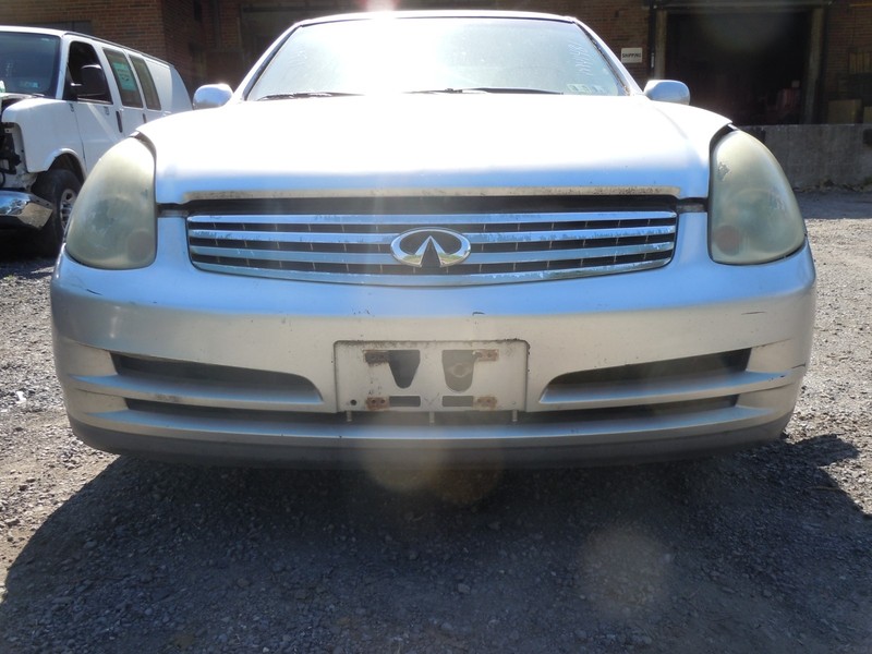 2003 2004 Infiniti G35 Sedan Front Bumper Cover W/ Grilles KY0