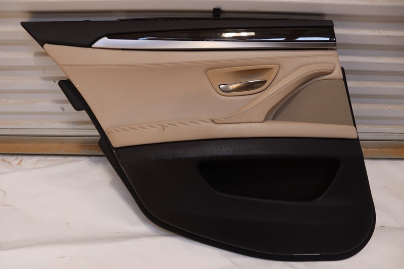 2011-2016 BMW 535I F10 REAR LEFT SIDE DOOR PANEL TRIM COVER OEM