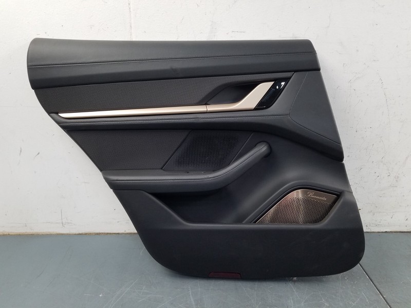 2020 Porsche Taycan Turbo S Left Rear Driver Door Panel #1618 S5