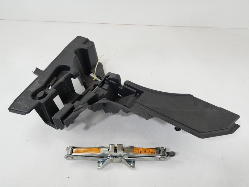 03-06 Infiniti G35 Coupe Right RH Passenger Trunk Tool Box Holder Spare Jack OEM