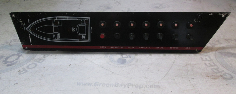 1988 VIP Valiant Boat Switch Side Dash Panel