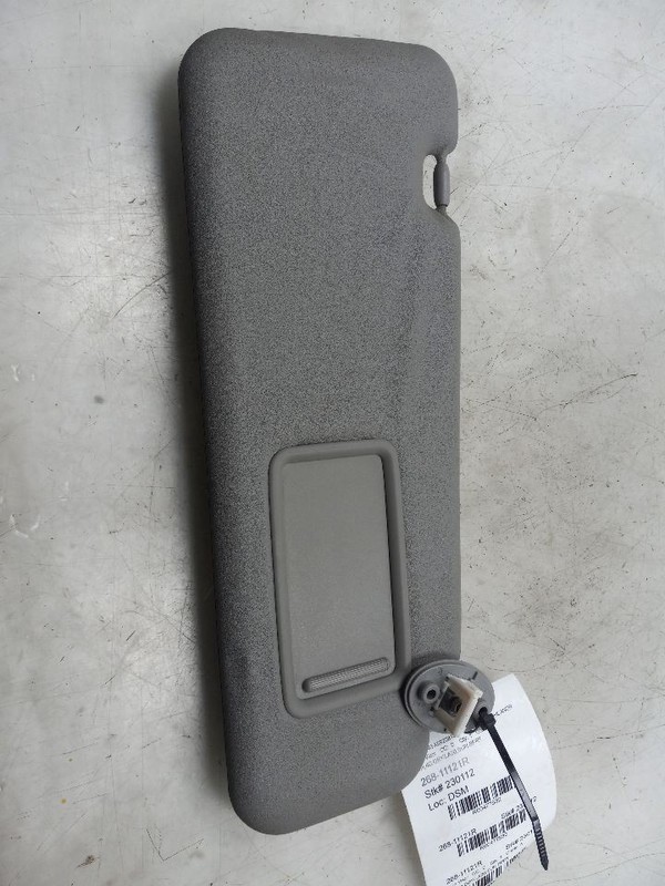 08-13 TOYOTA HIGHLANDER SPORT 3.5L FWD AT PASSENGER SIDE SUN SHADE VISOR