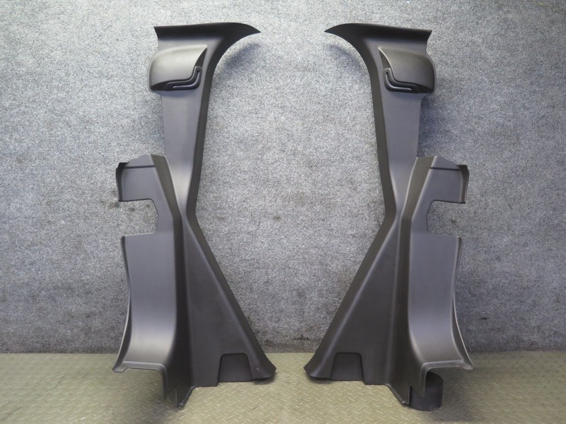 2005-2007 HUMMER H2 SUT REAR LEFT & RIGHT INTERIOR C PILLAR TRIM PANEL SET OF 2