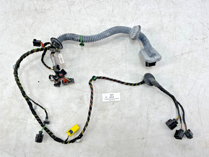 ✅ 10-16 OEM Porsche Panamera Turbo 970 Front Right Side Door Wiring Harness