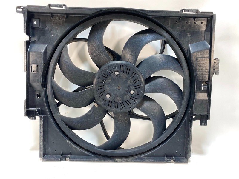 12-16 BMW SERIES 328I 428I 2.0L ENGINE MOTOR RADIATOR COOLING FAN ASSEMBLY OEM