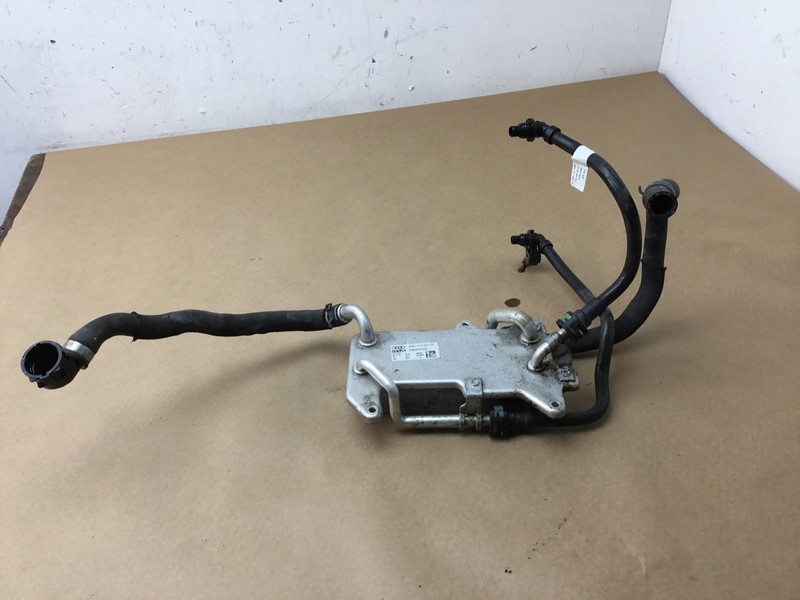 Audi A8 A8L D5 2019 3.0L Transmission Oil Cooler W/ Pipe Line Hose 19-23 ; :O
