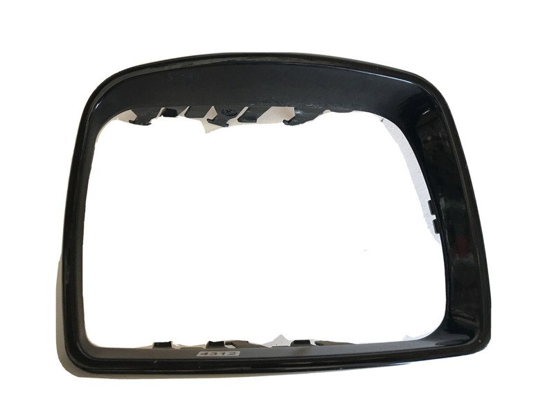 BMW E53 X5 00-06 OEM RIGHT PASSENGER SIDE MIRROR COVER CAP, BLACK GLOSSY COL