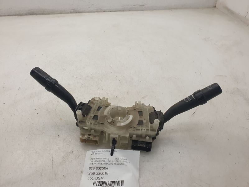 03 04 TOYOTA TUNDRA COLUMN SWITCH TURN AND WIPER ASSEMBLY