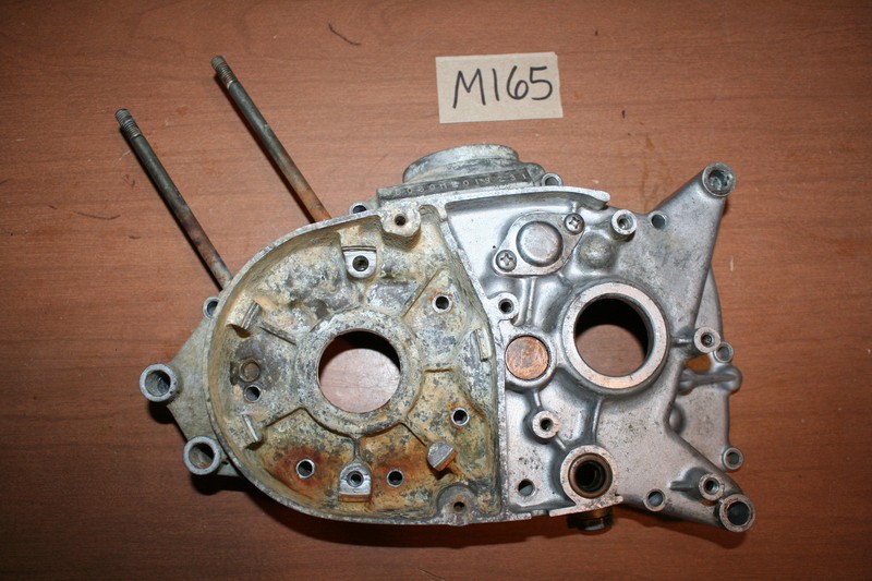 1983 Kawasaki KD 80 Engine Crankcase Crank Case Left OEM 83 B