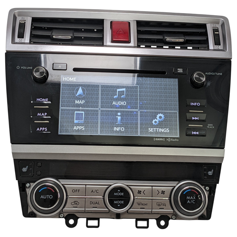 15-17 Subaru Legacy Starlink Navigation CD Radio AC Climate Display Screen OEM