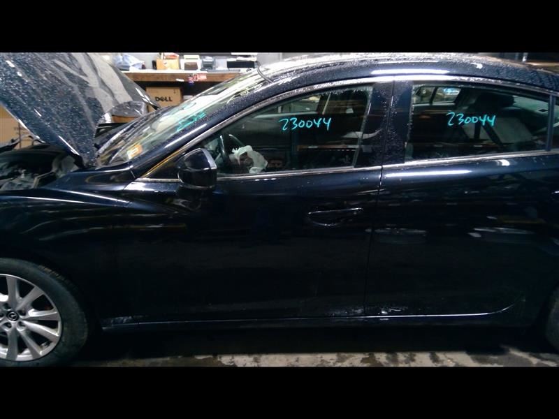 Driver Left Front Door Tempered Glass Black 41W Fits 17 MAZDA 6 1064780
