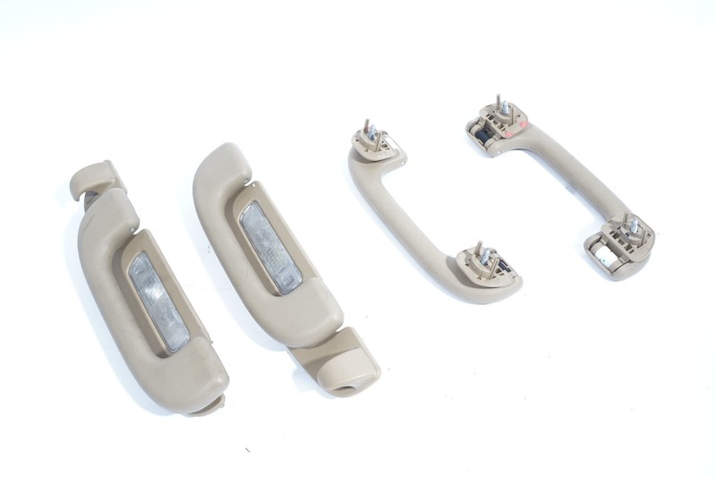 2006-2009 MERCEDES BENZ ML350 W164 ROOF GRAB HANDLE SET OF 4 BEIGE OEM