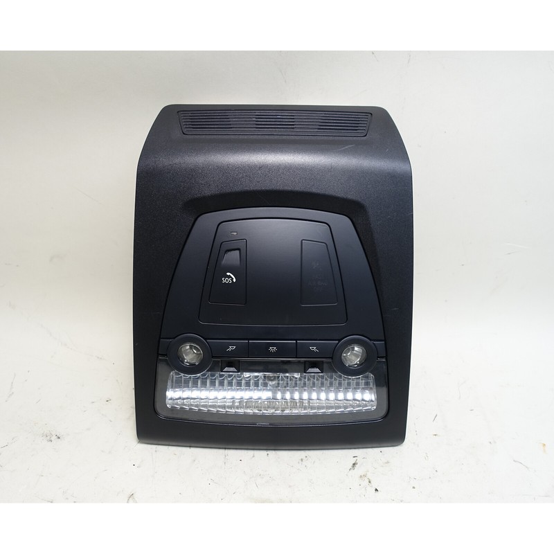 2010-2016 BMW 5-Seires 6-Series Front Map Ceiling Light Switches Black SOS OEM