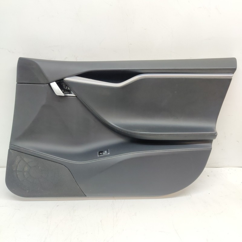 OEM 12-20 Tesla Model S Front Door Panel Black Leather Right Passenger 29015 1T