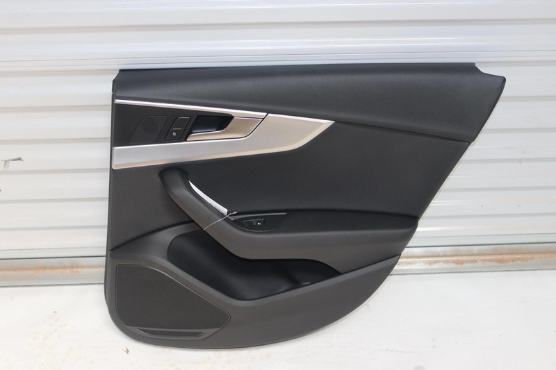 2017-2019 AUDI A4 REAR RIGHT SIDE DOOR PANEL TRIM COVER BLACK OEM