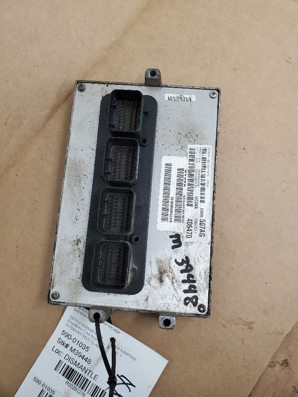 Engine ECM Electronic Control Module Right Hand Fender Fits 08 ASPEN 292278
