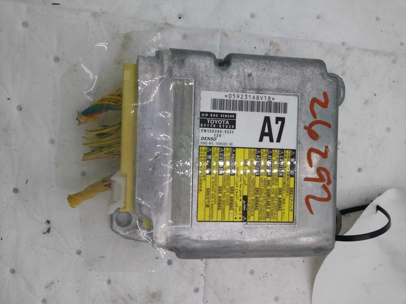 Used Air Bag Module fits: 2013 Toyota Venza Air Bag air bag computer under conso