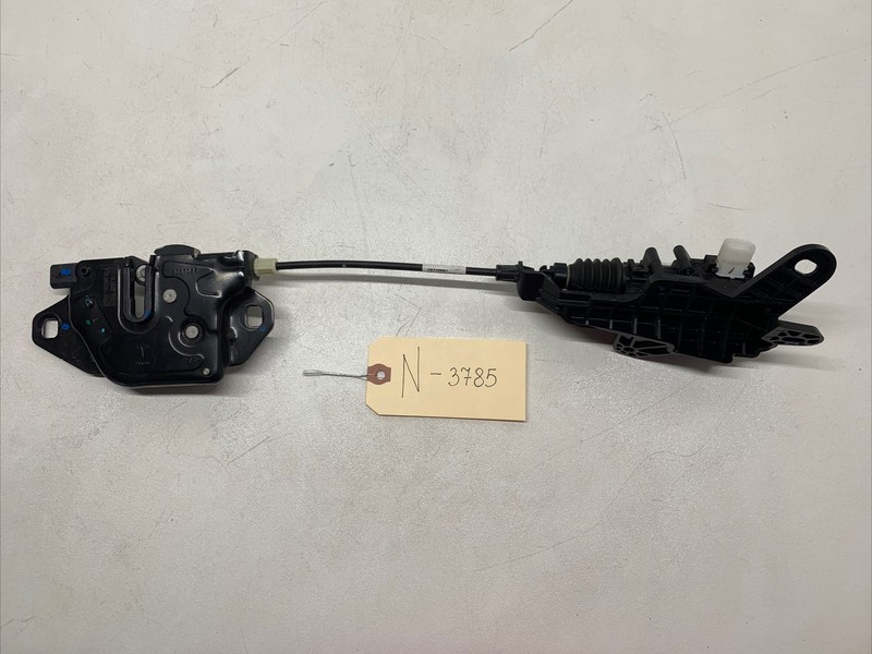20-22 TESLA MODEL Y HOOD BONNET LOCK LATCH ACTUATOR W/ RELEASE CABLE 3785 B117