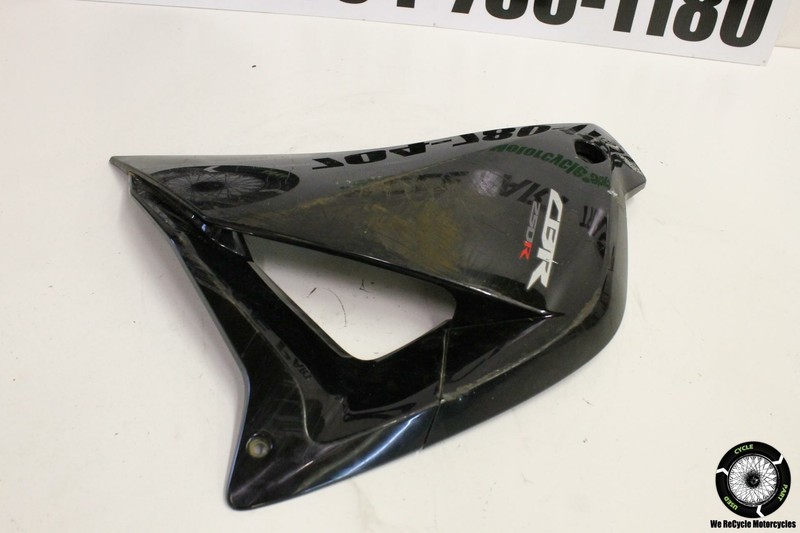 2012 Honda CBR250 R LEFT MID UPPER SIDE FAIRING COWL PLASTIC COVER CBR 250 12