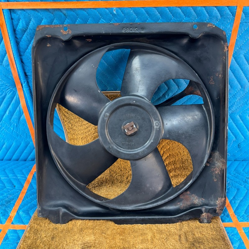 1989-1991 CHRYSLER TC MASERATI 46K Radiator Cooling Fan Assembly OEM 4266939