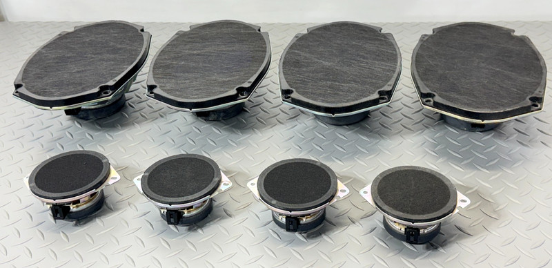 ✅2013-2024 RAM CL 1500 OEM SET SPEAKERS DOOR & DASH PANEL QUARTER INNER SPEAKERS