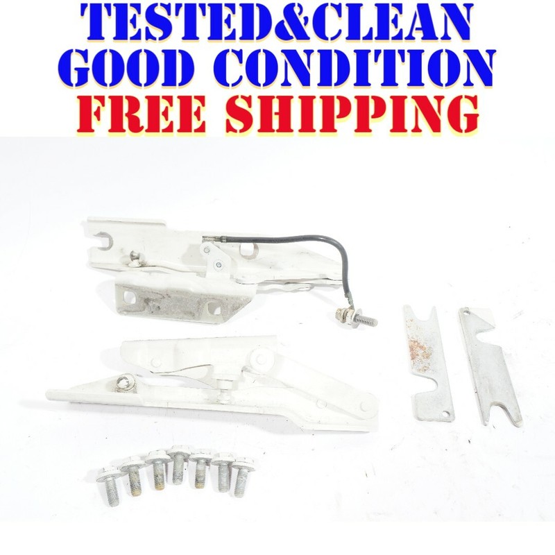 04 05 06 07 BMW 525i HOOD HINGE LEFT & RIGHT SET OEM