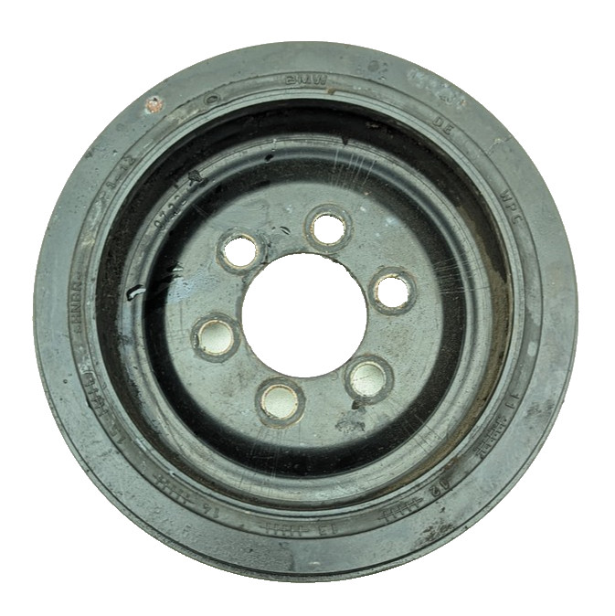 07-13 BMW 328i Engine Vibration Damper Crank Shaft Pulley Harmonic Balancer OEM