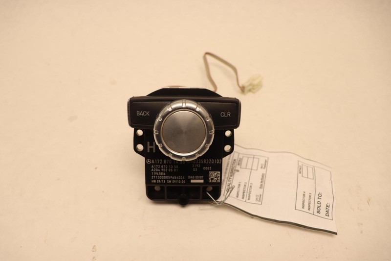 2012-2014 MERCEDES CLS550 CENTER CONSOLE RADIO MULTIMEDIA SWITCH KNOB OEM