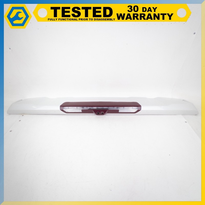 20-22 GMC REAR ROOF SPOILER W/ BRAKE LIGHT LAMP ASSEMBLY OEM