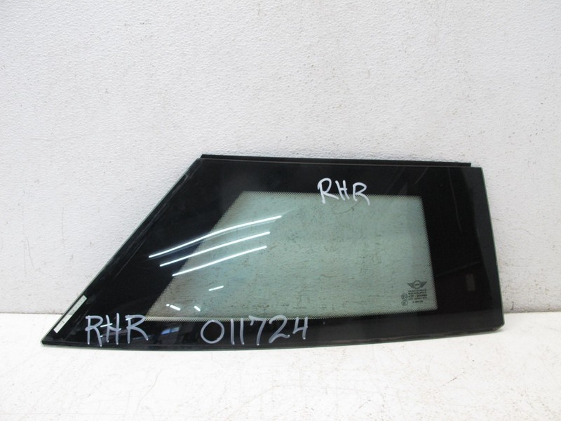 12-15 MINI COOPER S JCW R58 COUPE QUARTER GLASS WINDOW RIGHT REAR OEM 011724
