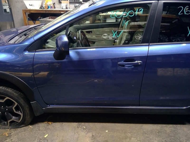Driver Front Door Electric Without Door Mouldings Fits 12-14 IMPREZA 1742351