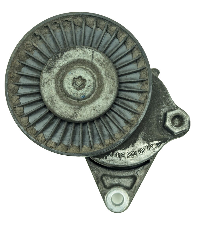 98-11 Mercedes R230 SL500 E55 AMG C320 S430 V-Belt Tensioner Pulley Mount OEM