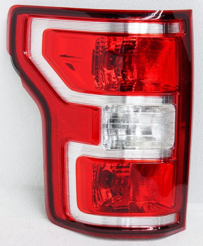 OEM Ford F150 Left Driver Side Halogen Tail Lamp JL3Z-13405-H Lens Chip