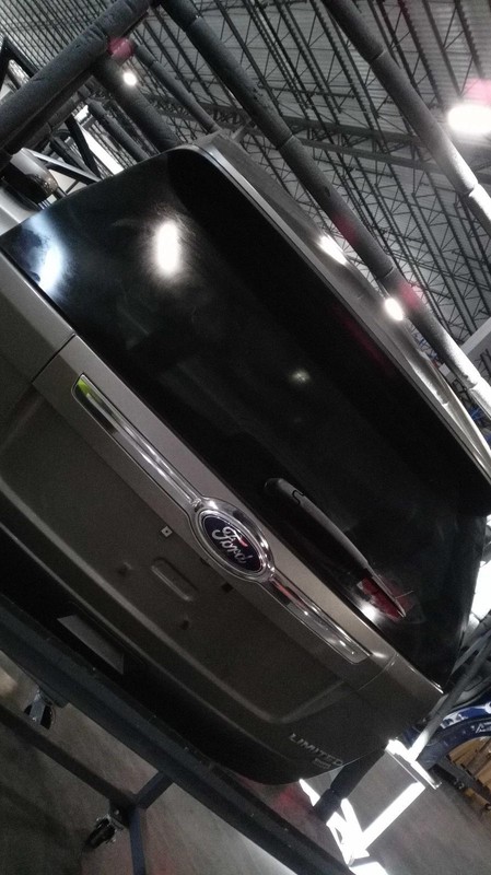 Used Deck Lid fits: 2014 Ford Edge privacy tint glass painted spoiler without an