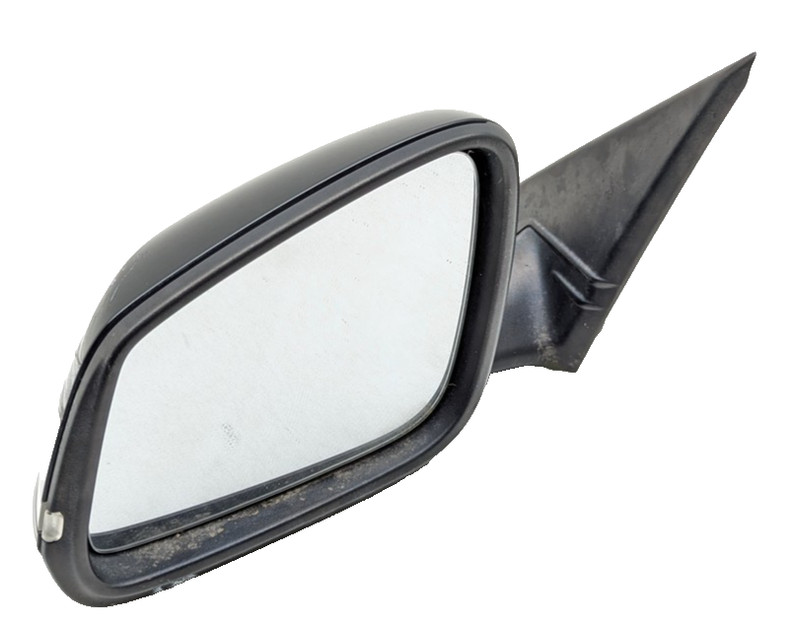 2012-2013 BMW 328i Driver Side View Power Door Mirror BLACK (scuffs)
