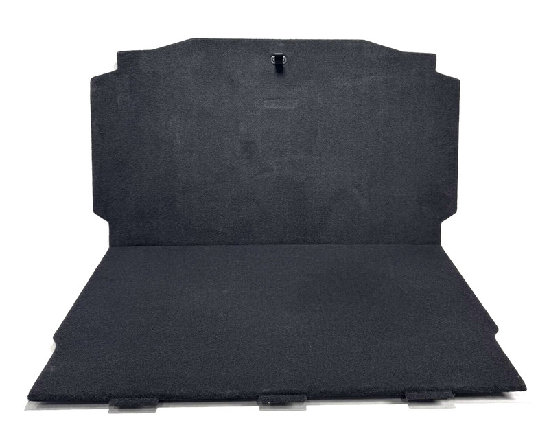 📌 2016-2020 JAGUAR XF SEDAN REAR TRUNK BOOT FLOOR CARPET COVER PANEL BLACK OEM