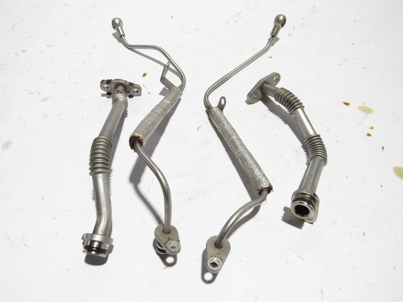 Maserati Levante 2018 3.0L Turbocharger Oil Hose Pipe Line Tube Set 16-24 ;#4