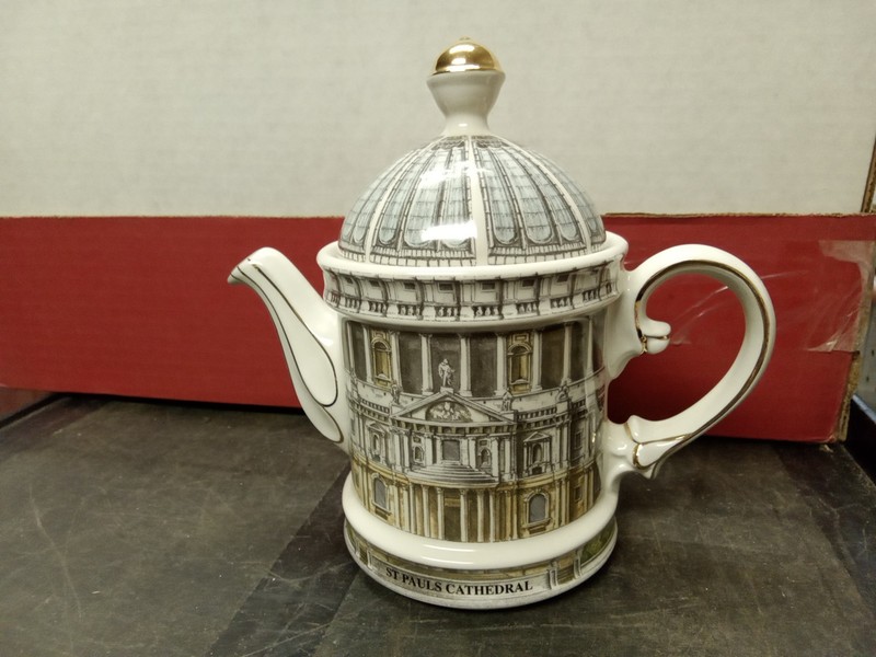 James Sadler St. Pauls Cathedral 2 Cup Teapot