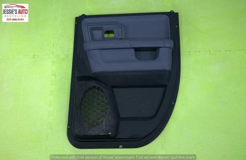 09-14 RAM 1500 QUAD CAB PASSENGER RIGHT REAR INTERIOR DOOR PANEL OEM 2260-127