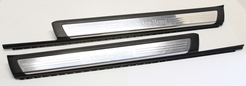 ✅ 2012-2020 MERCEDES-BENZ SLK250 OEM KICKING SCUFF PLATE LEFT & RIGHT Cover Rail