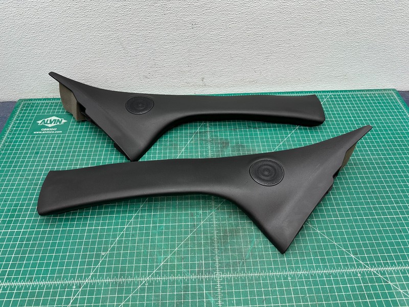 13-17 FIAT 500 FRONT LEFT&RIGHT A-PILLAR INTERIOR TRIM COVER PAIR OEM
