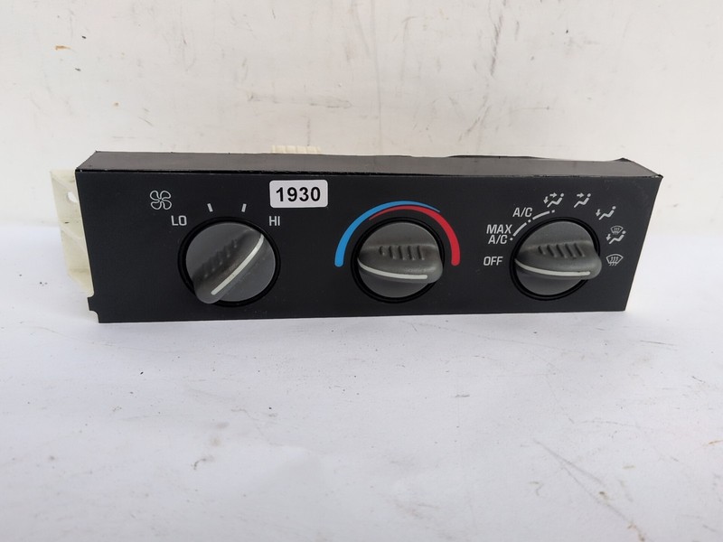 Temperature Climate Heater Control With AC Fits 96-99 GMC SAVANA 3500 VAN Diesel