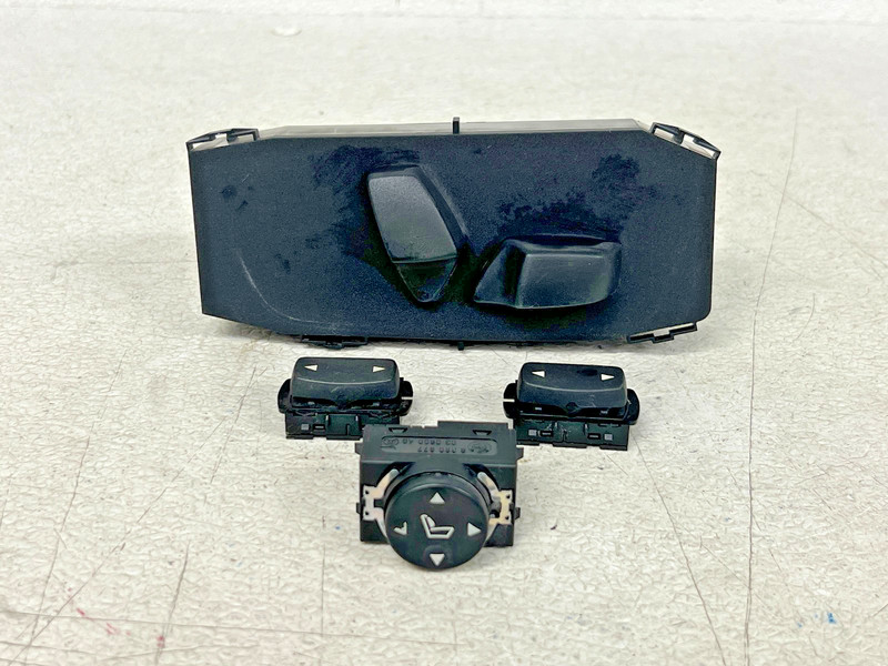 ⭐2007-2013 BMW 3SERIES FRONT RIGHT SEAT ADJUST CONTROL SWITCH SET OEM LOT2728