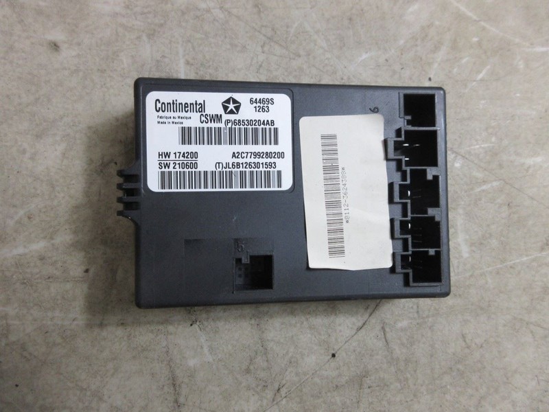 2022 2023 Jeep Wrangler JL Gladiator OEM Heated Seat Module 68530204