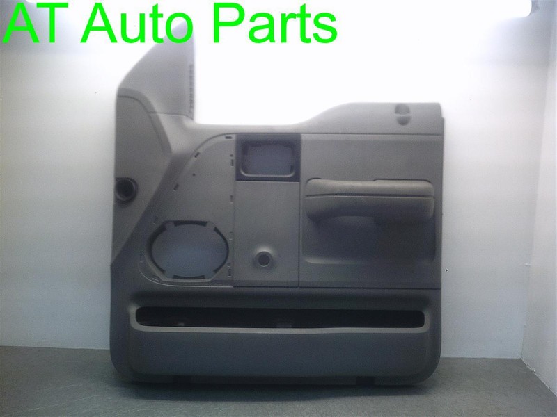 06-08 FORD F150 2 DOOR RIGHT DOOR TRIM PANEL MANUAL GRAY OEM 6L3Z-1523942-AAA
