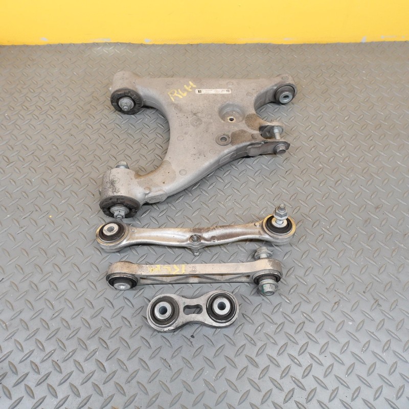2016-2020 TESLA MODEL X REAR LEFT SIDE LOWER UPPER CONTROL ARM SET OF 4 OEM