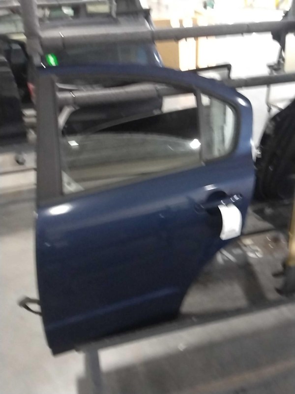 2008 Suzuki SX4 Left Rear Door Blue 121k Miles OEM Replacement Part 521969