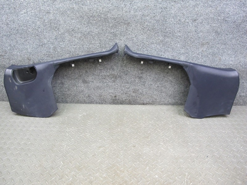 03-12 BENTLEY CONTINENTAL GTC GT FRONT KICK TRIM COVER PANEL SET OF 2