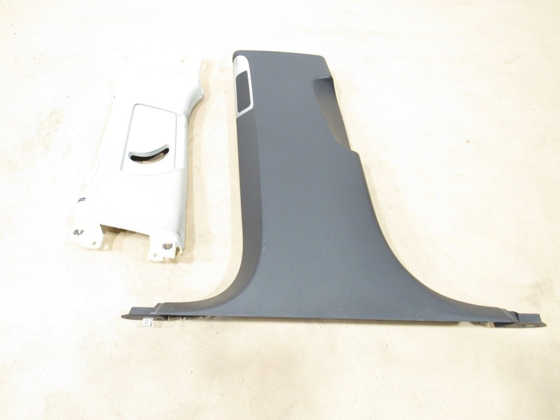 11-17 Audi A8 D4 2011 Left Center B Pillar Upper Lower Cover Panel Trim !:Y