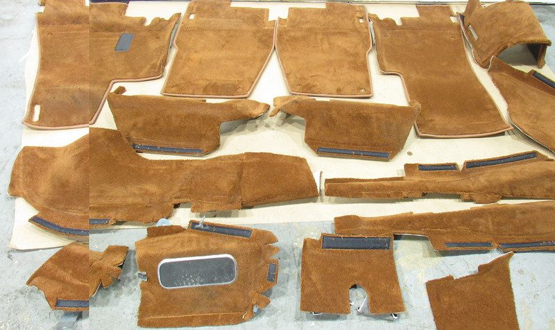 10-20 Bentley Mulsanne 2012 Front Rear Left Right Floor Carpet Mat Trim Set Y2